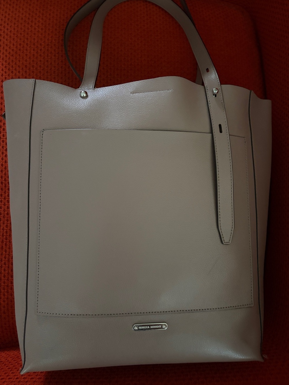 Rebecca Minkoff Taupe Leather Tote - Neutral Taupe